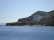 Vista dell'isola di Tokoriki dalla crociera di South Sea Cruises